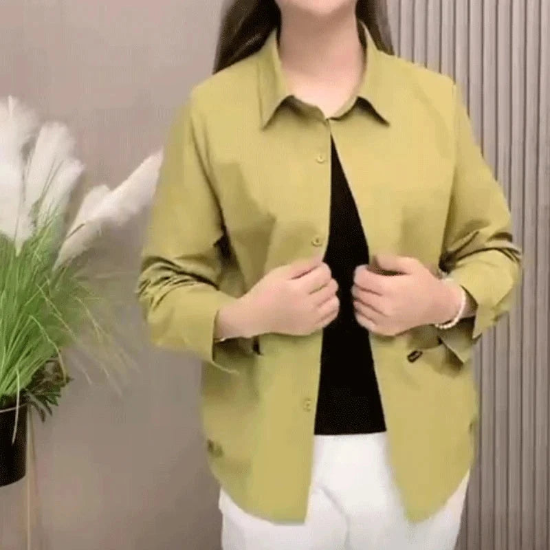 Spring Summer Women Thin Short Jacket Mother Fashion GlowCart