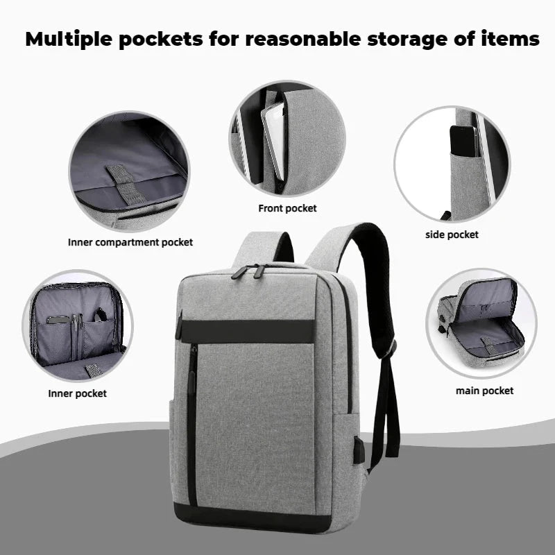 Men's Multifunctional Backpack,multi Compartment GlowCart