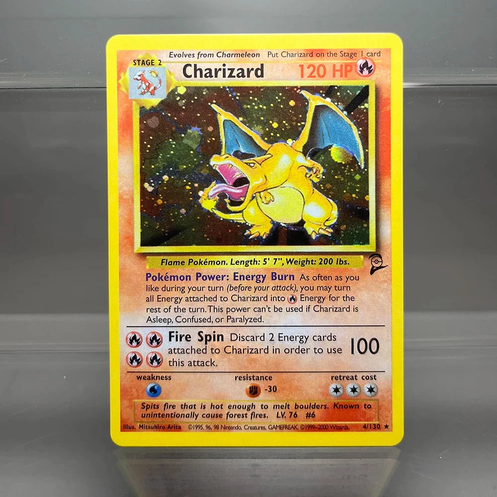 PKM Cards 1st Edition Charizard Blastoise Dragonite 1996 GlowCart