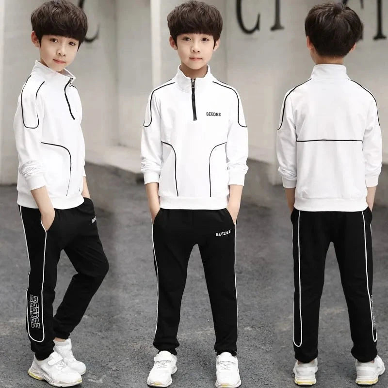 Coat Set Sweatshirt Exercise Boy´s Clothing Children's 7 12 Years Clothes 11 Kids Winter Autumn Sets Boys Outfit Suit Wear Boy's GlowCart
