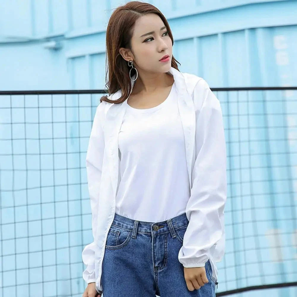 Sun Skin Coats Ultra Light Portable Foldable Hooded GlowCart