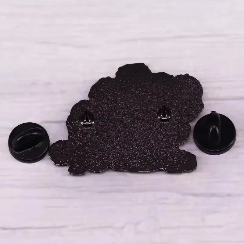 Comedy Movie Animal Enamel Pins Show Group Hug Cartoon GlowCart