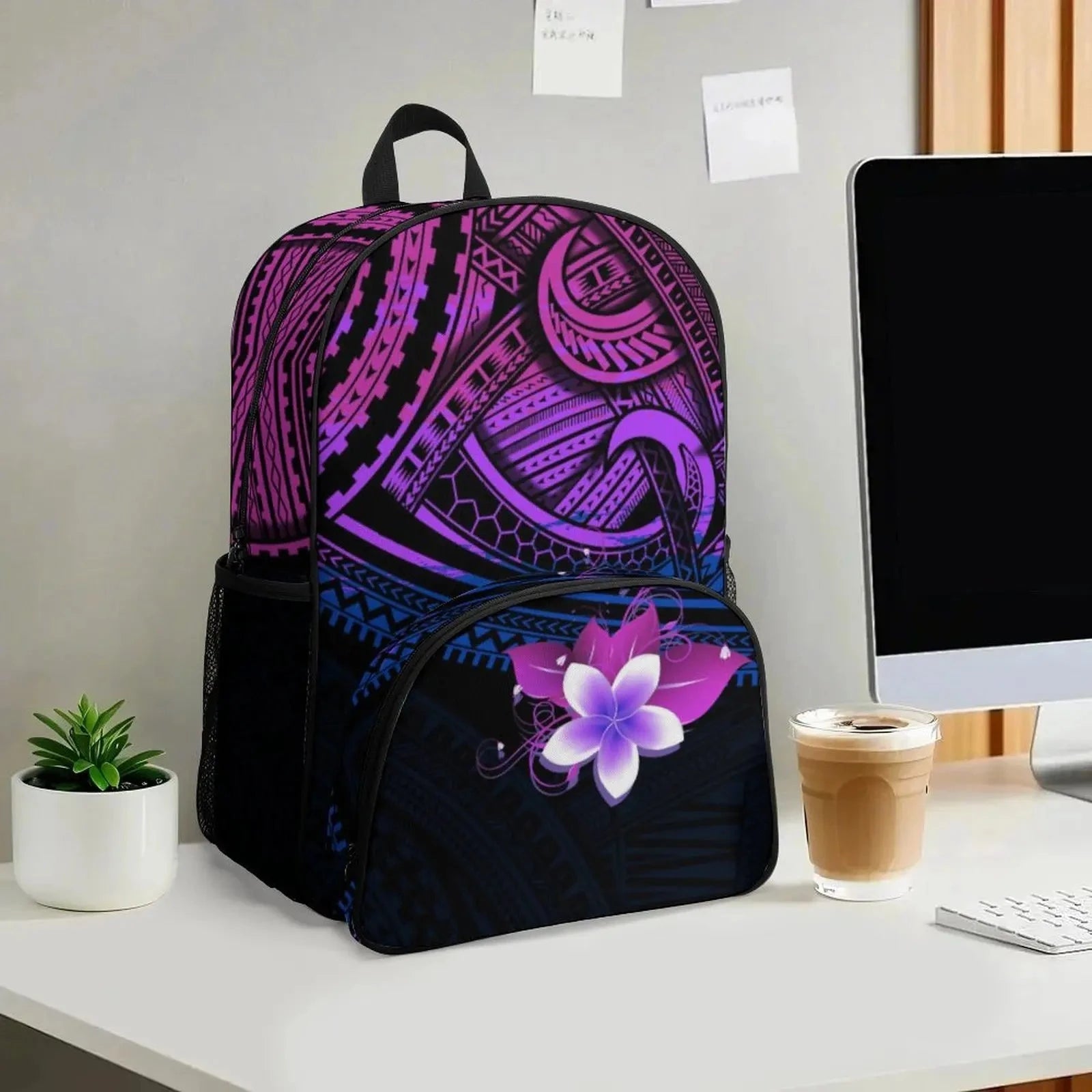 Customized Large-Capacity Backpacks With Schoolbag Patterns GlowCart