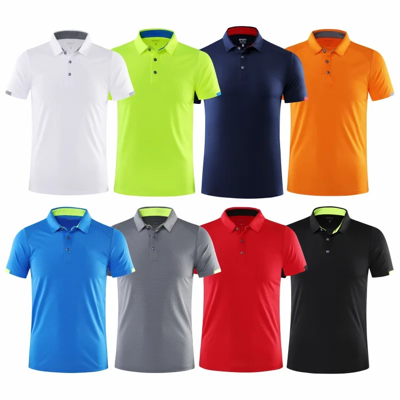 Casual Sports Quick-drying Lapel Short-sleeved POLO Shirt GlowCart