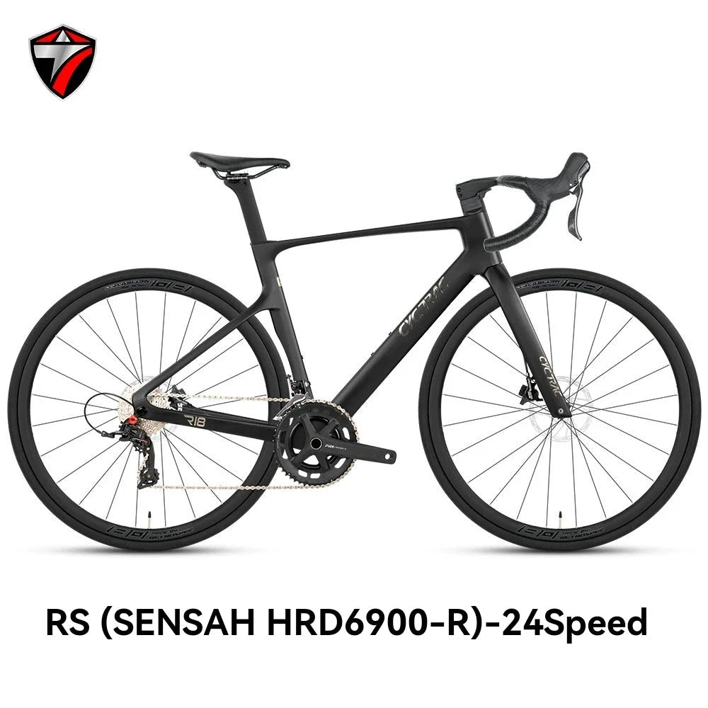 TWITTER R18 Racing Edition Ultra Light 105R7120-24S7.8kg T1000Carbon Fiber Road Bike Electronic Transmission EDS-GEX-13s RS-24S GlowCart