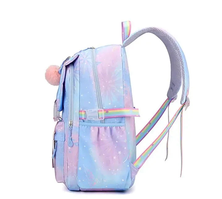 Cartoon Lilo Stitch Printed Backpack Teenger Girl Boy Schoolbag Kawaii Student Children Schoolbag Laptop Bookbag Travel Bag GlowCart