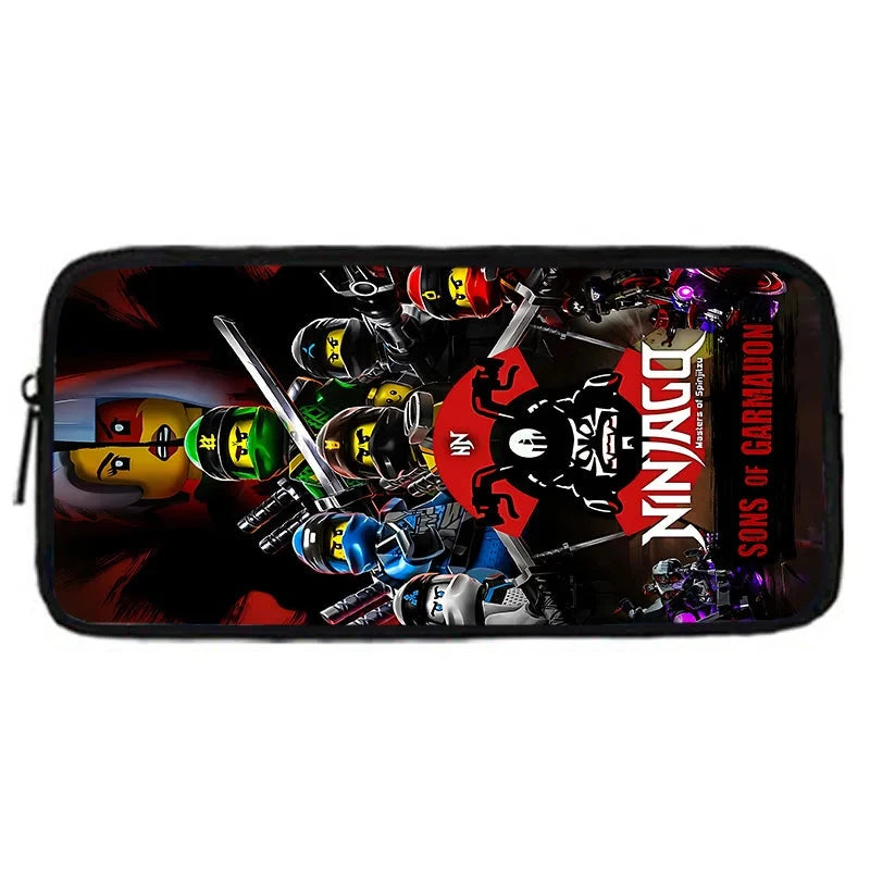 Child School Sports Game N-NinjagoS Backpack with Lunch Bags ,Pencil Bags ,School Bags for Boys Girls Best Gift GlowCart