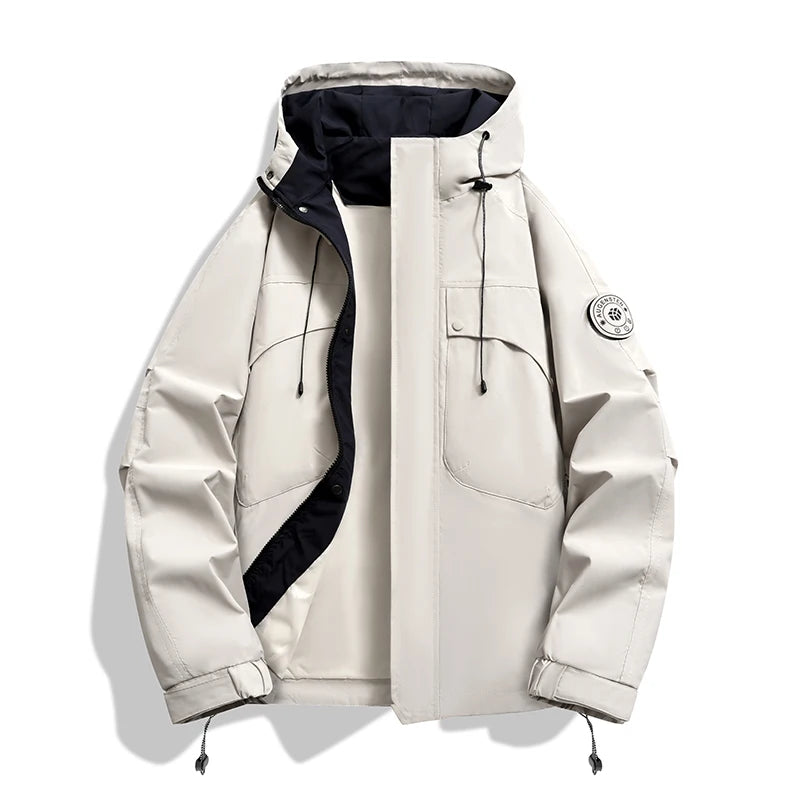 2025 Unisex All-Purpose Cotton Blend Jacket, for Outdoor Sports Casual Daily Wear, Comfortable Zip Up Coat Men Free Shipping GlowCart