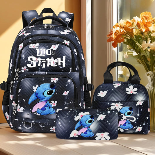 Lilo Stitch Large Capacity Backpack Daypack Lightweight GlowCart