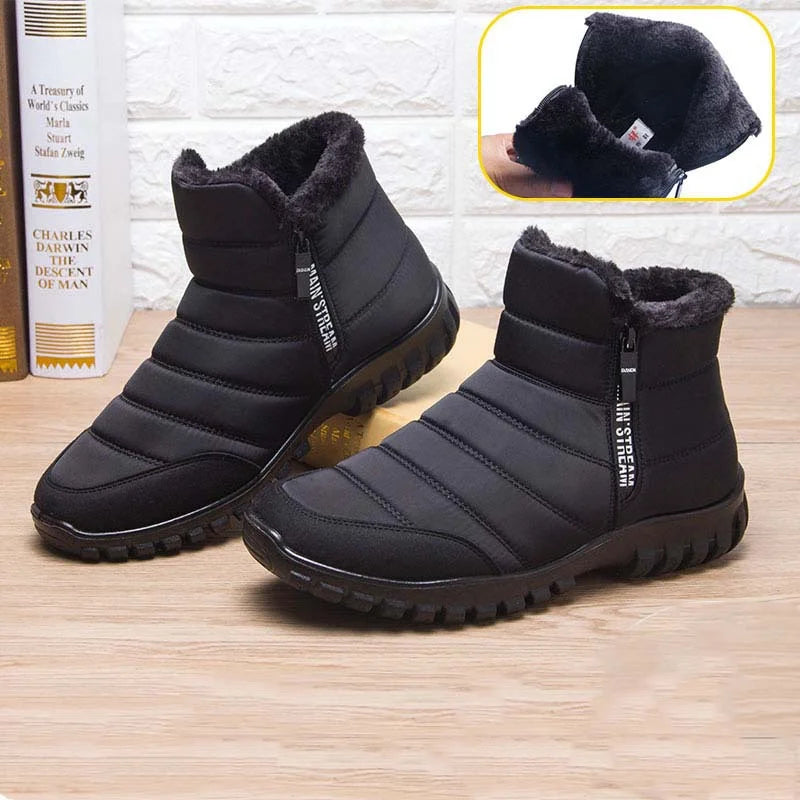 Men'S Winter Sports Shoes Soft Bottom Anti Slip Casual Sneakers Cold Proof And Warm Keeping Men'S Sneakers   Free Shipping Shoes GlowCart