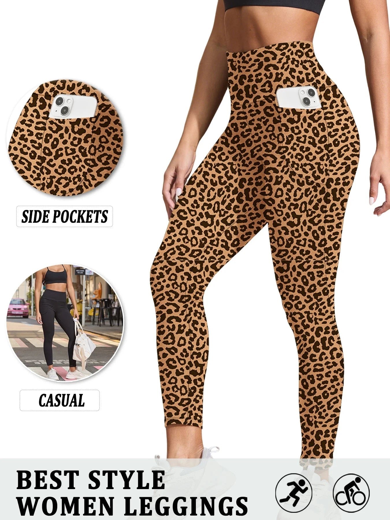 Super Soft Sports Leggings With Pockets For Women High GlowCart