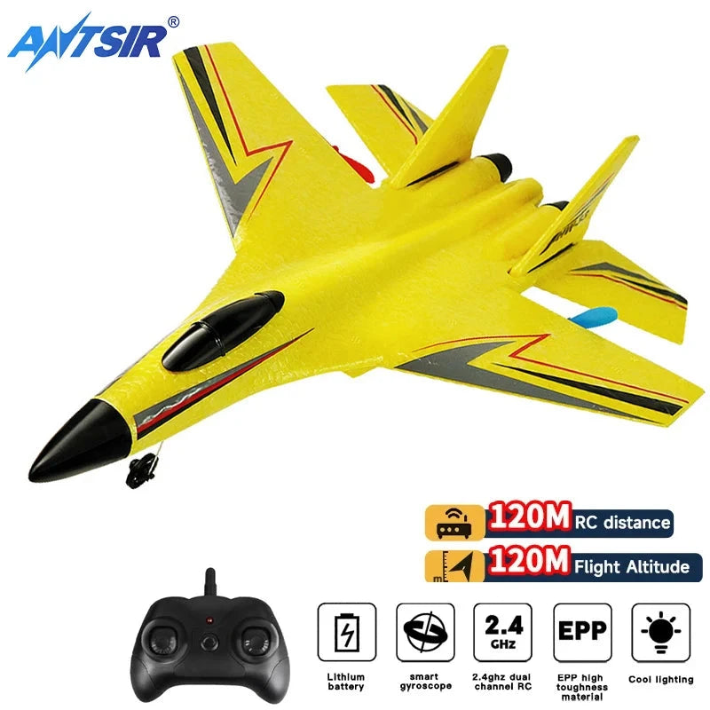RC Plane SU-27 Aircraft Remote Control Helicopter 2.4G GlowCart