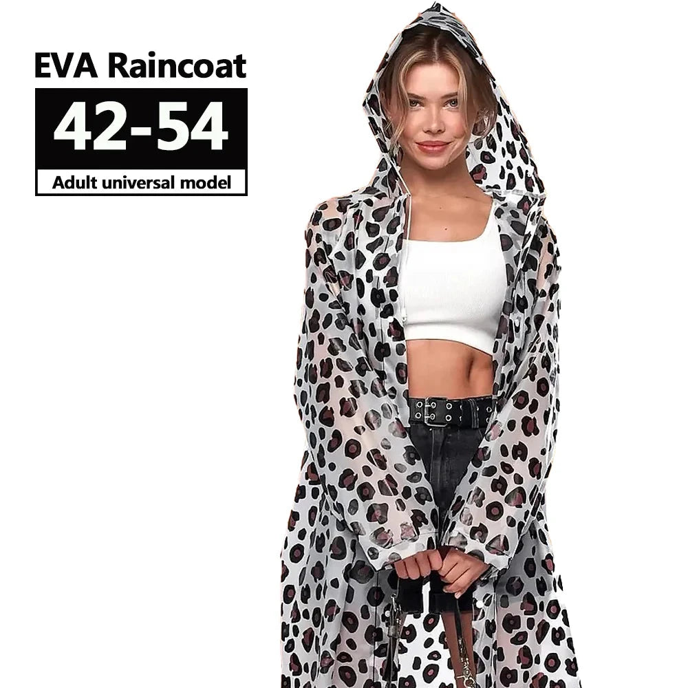 A variety of patterns of adult raincoats, sturdy and durable GlowCart