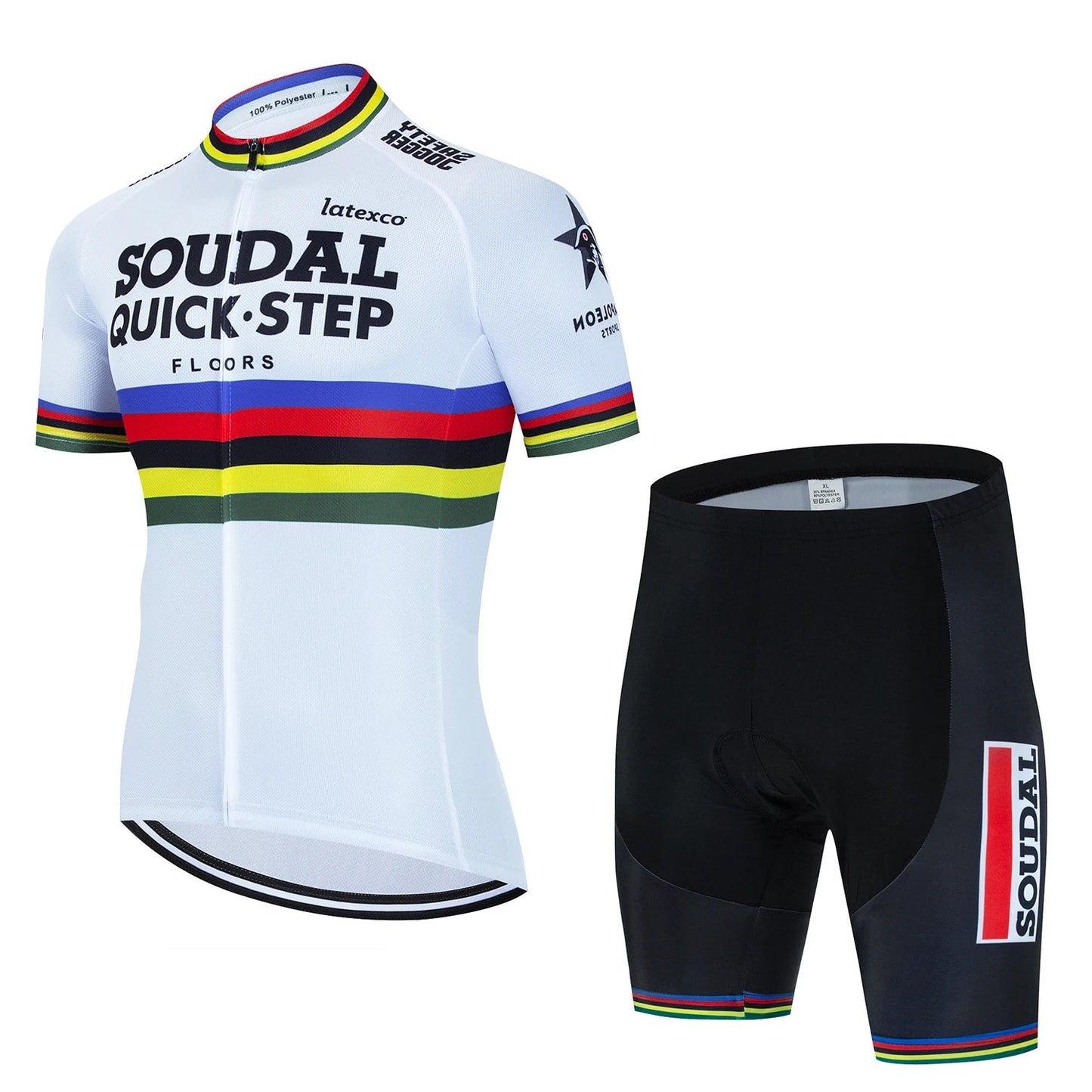 2025 SOUDAL Cycling Clothes Jersey Men Set Mtb Road Bike Uniform Shorts Man Mountain Complete Bib Men's Suit Cycle Spring Summer GlowCart