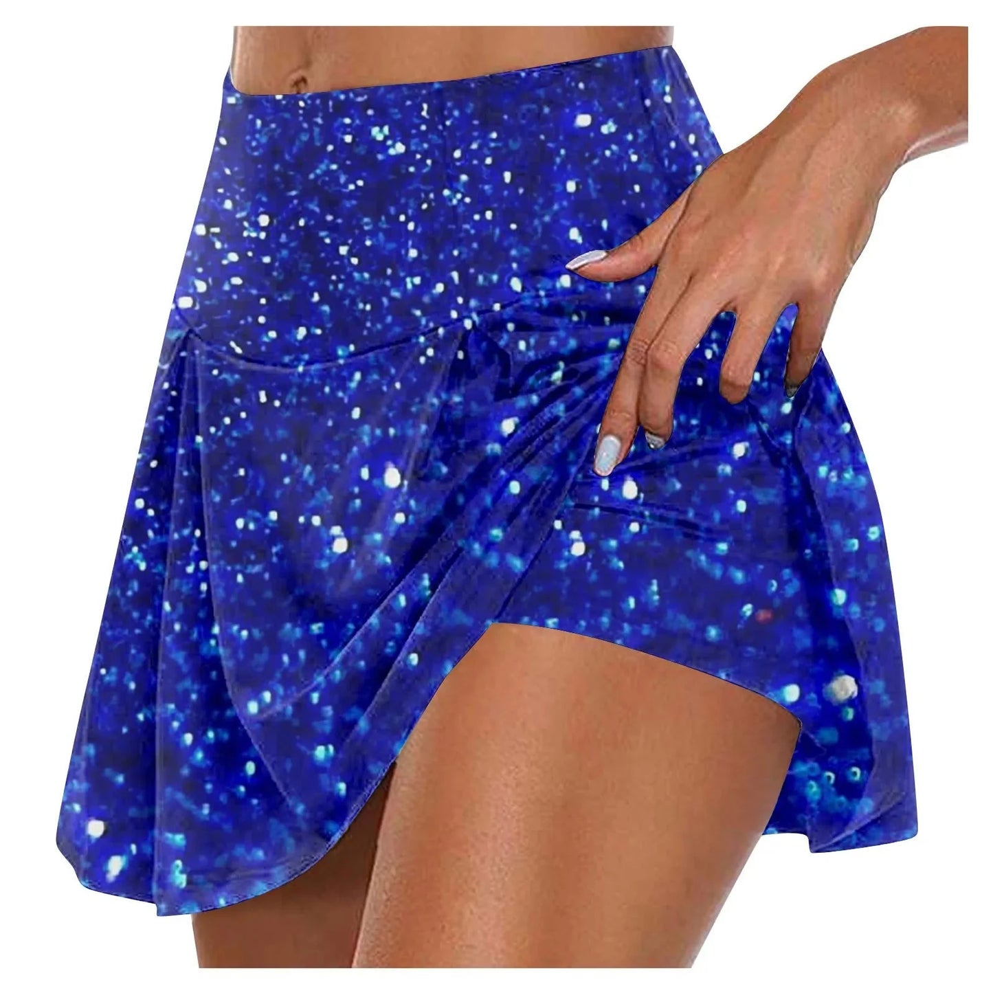 Women'S Athletic Stretchy Pleated Tennis Skirts Run Yoga GlowCart
