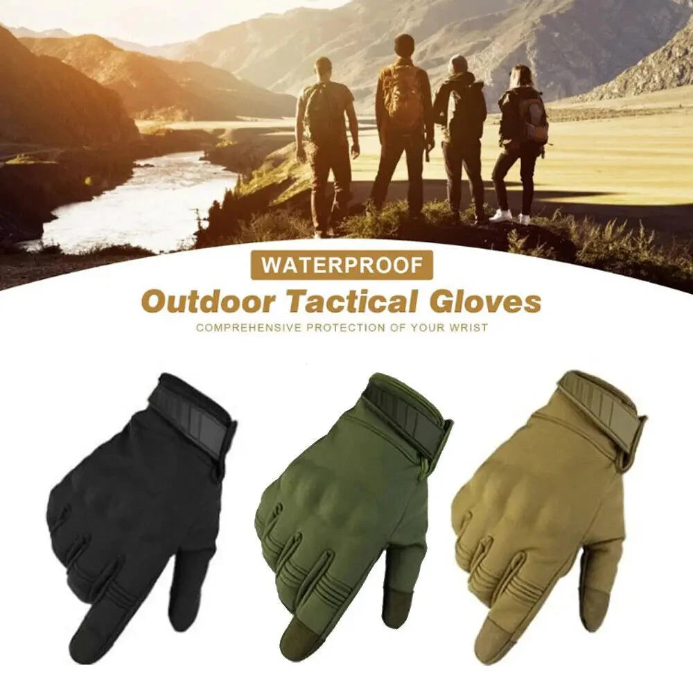 Tactical Touch Screen Gloves Motorcycle Gloves Men Women GlowCart