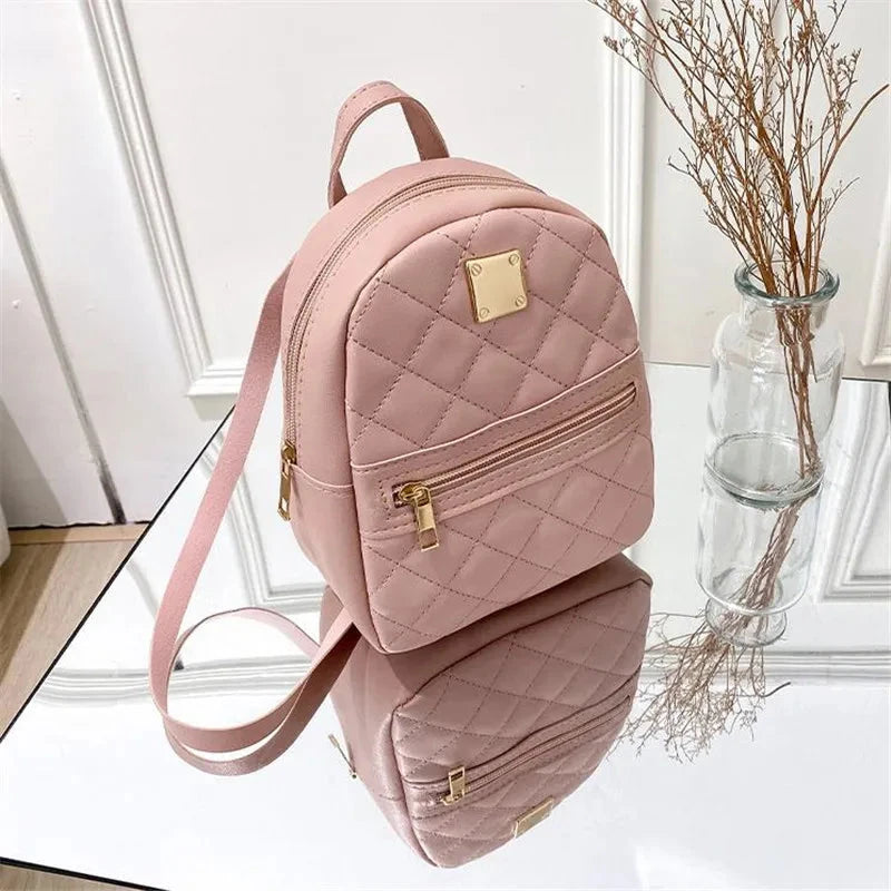Backpack for Women PU Leather Multifunction Crossbody Bag GlowCart
