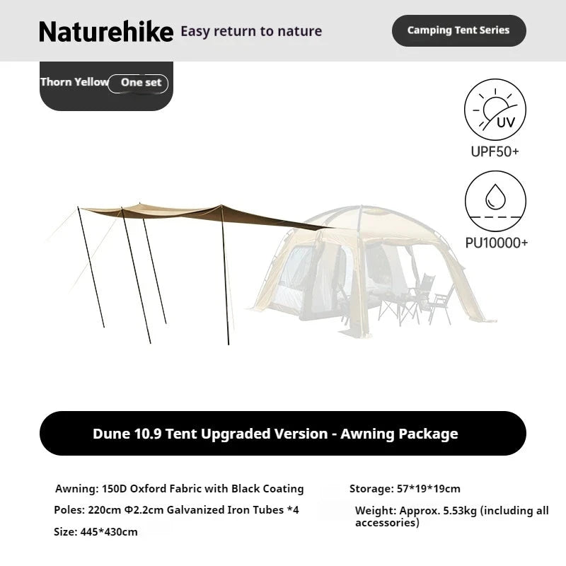 Naturehike Dune 10.9 · One-Bedroom Tent Vinyl Ultralight GlowCart