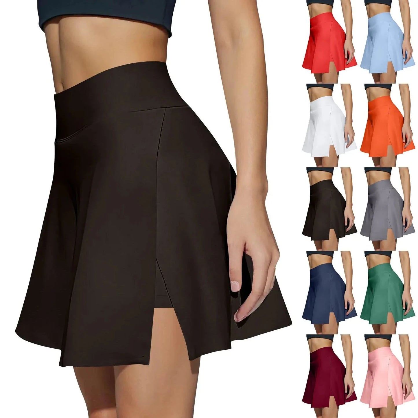 Women's Sports skirt Casual High Waist Gym Quick Dry Mini GlowCart