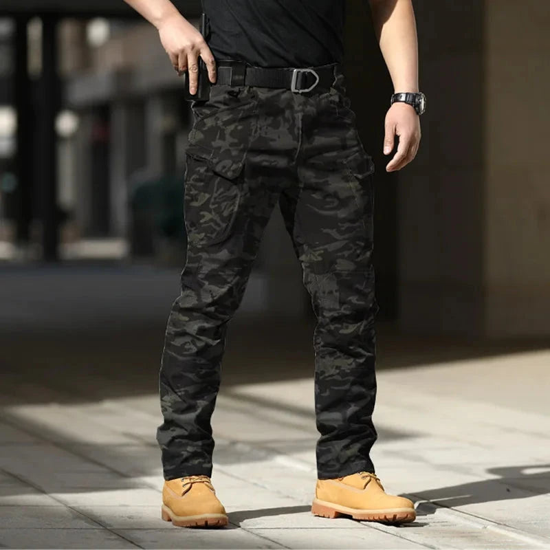 2024 new Mens fishing City Tactical Pants Men SWAT Combat GlowCart