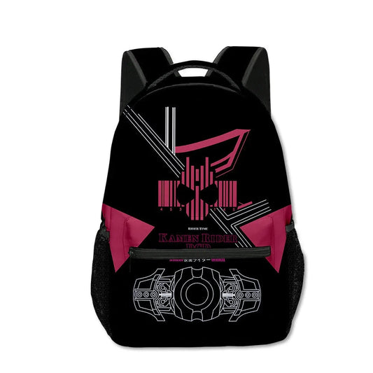 Cartoon Popular Funny Kamen Rider student Bookbag Notebook GlowCart