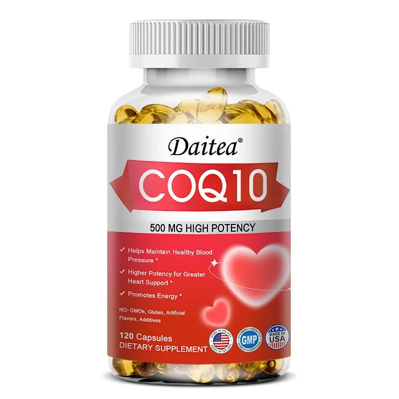 Daitea Coenzyme Q10 - a stable, highly absorbable form - GlowCart