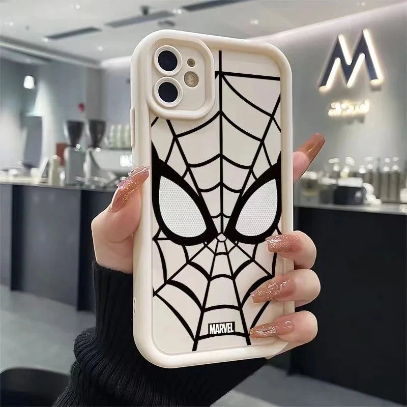 Marvel Spider Man Plain Multistep TPU Phone Case For iPhone GlowCart