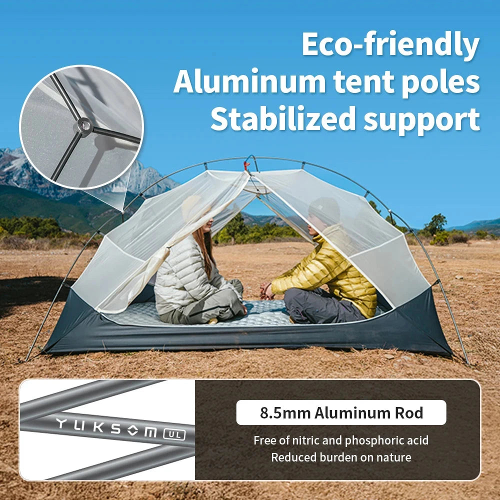 Naturehike Mongar UL 2 Tent 2 Person Backpacking Tent 20D GlowCart