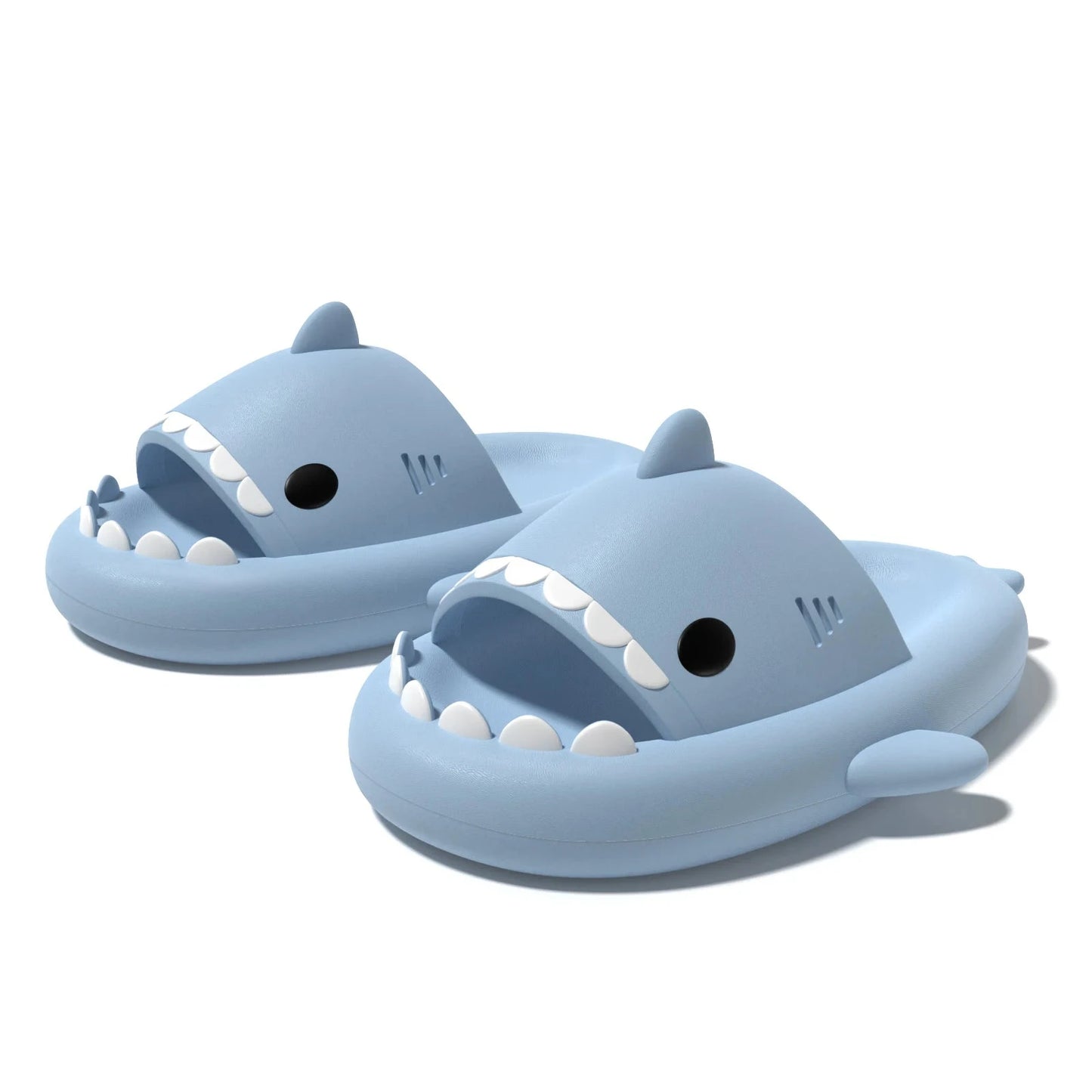 Women's Slippers Cute Cartoon Shark Men Slides Anti Slip GlowCart