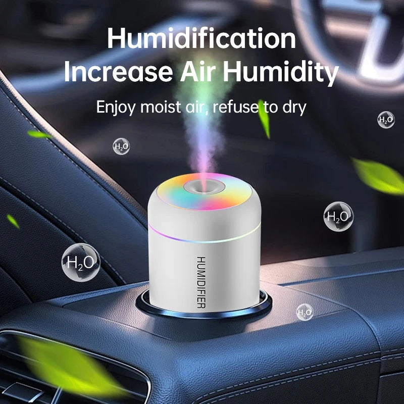 180ML Mini Air Humidifier USB Electric Aroma Diffuser GlowCart