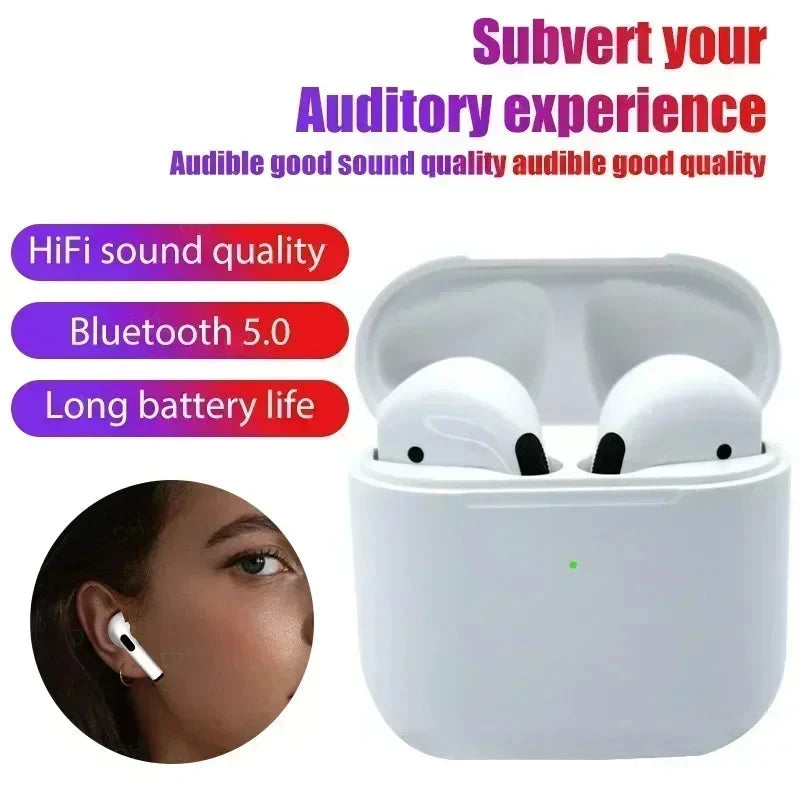 Pro4 Bluetooth Earphones Wireless Headphones Mini Sports GlowCart
