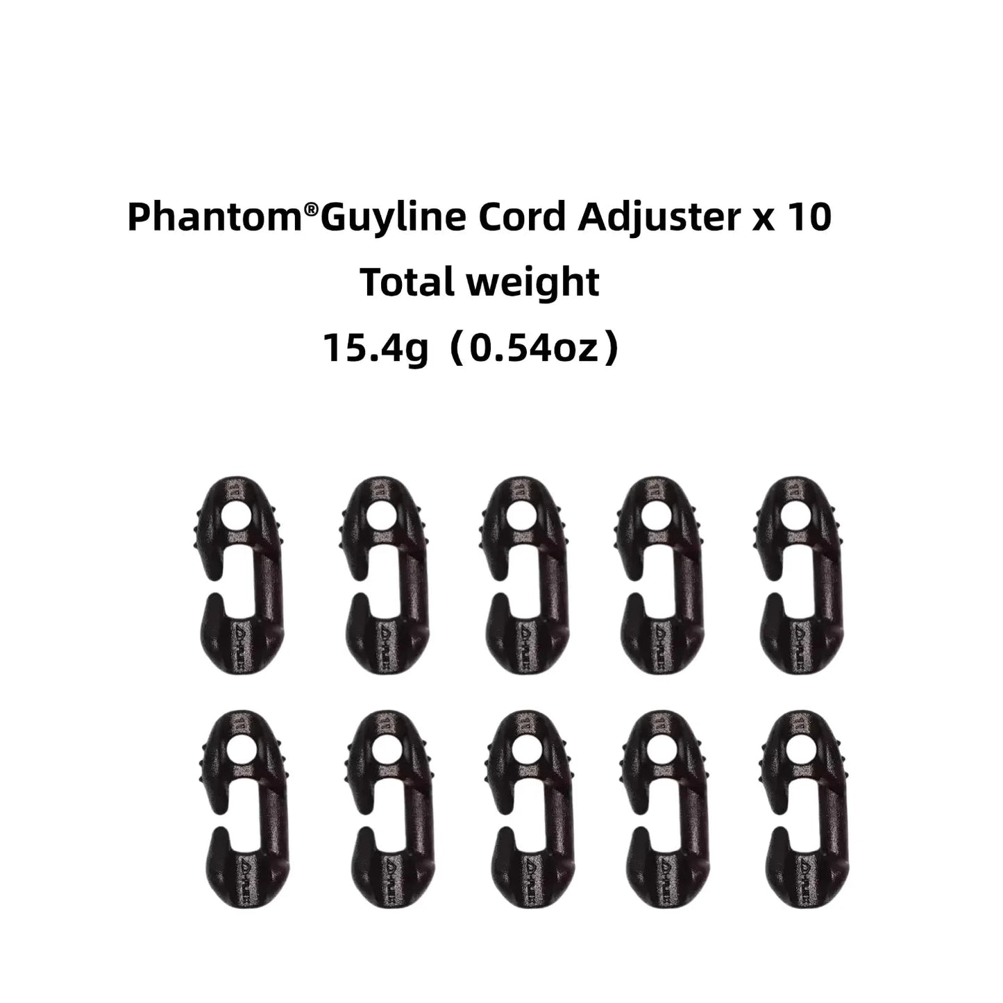 [HODR] Duraflex Phantom Guyline Adjuster Cord Adjuster Rope GlowCart