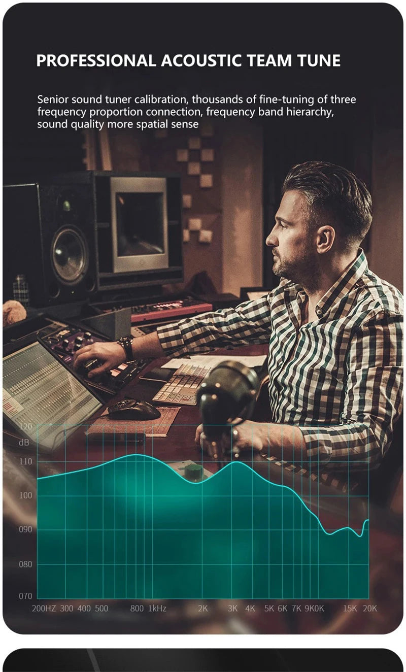 Type-C In-Ear Wired Karaoke Headphones 3.5mm Stereo Music GlowCart