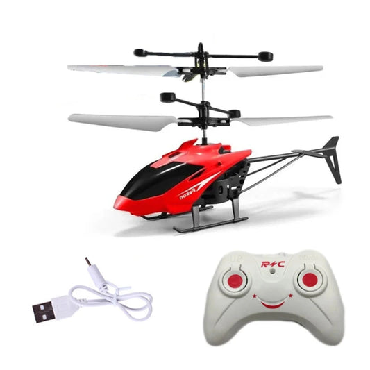 Rechargeable Mini RC Drone Remote Safe Fall-resistant RC GlowCart