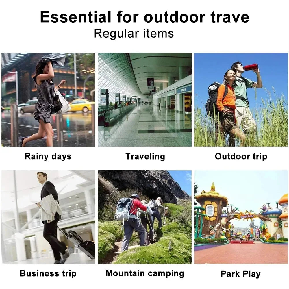 1Pcs EVA Unisex Raincoat High Quality Thickened Waterproof GlowCart