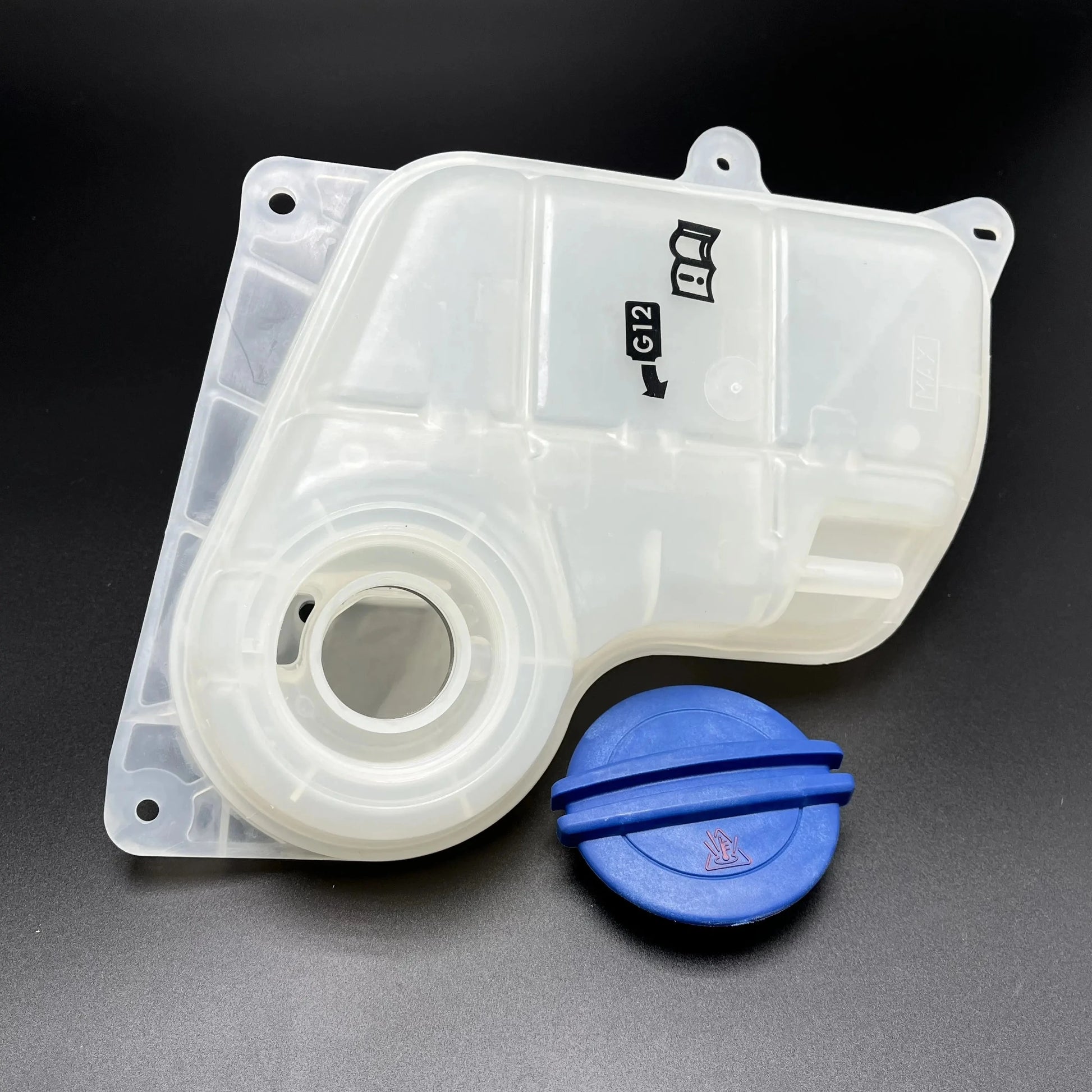 New Radiator Coolant Overflow Bottle Expansion Tank Reservoir + Cap Fit for VW Passat Audi A4 A6 8D0121403L 3B0121321 1J0121321 GlowCart