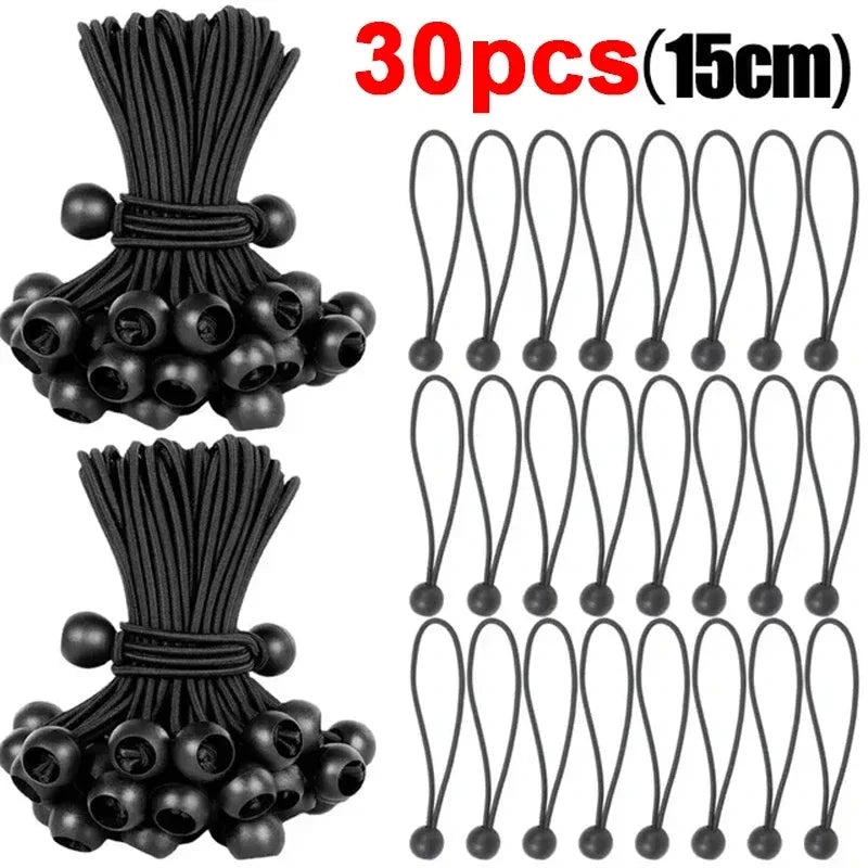 Outdoor Elastic Ball Rope Bungee Cords Portable Tent Fixing GlowCart