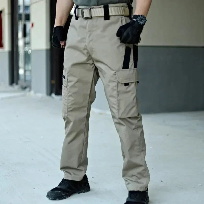 Tactical Pants Big Multi-pocket Men New Work Cargo Pants GlowCart