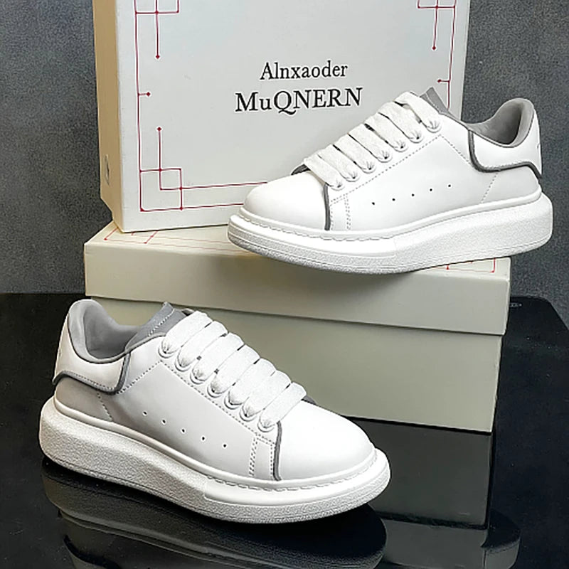 2025 Men Causal Shoes Pring Brand Spring Designer Wedges White Sneakers Platform Tenis Feminino Trainers Female Walking GlowCart