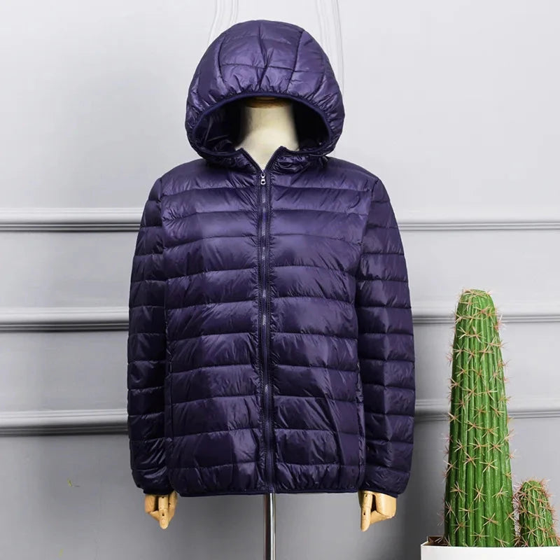 2025 autumn and winter women's new lightweight down jacket GlowCart