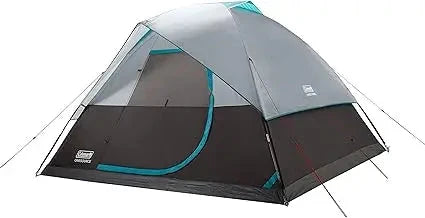 Coleman OneSource Rechargeable Camping Tent for 4-6 People GlowCart