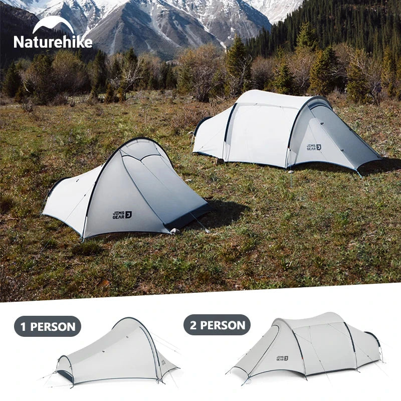 Naturehike Osaka Tunnels Tent 1 2 People Camping Ultralight GlowCart