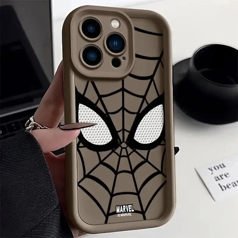 Marvel Spider Man Plain Multistep TPU Phone Case For iPhone GlowCart