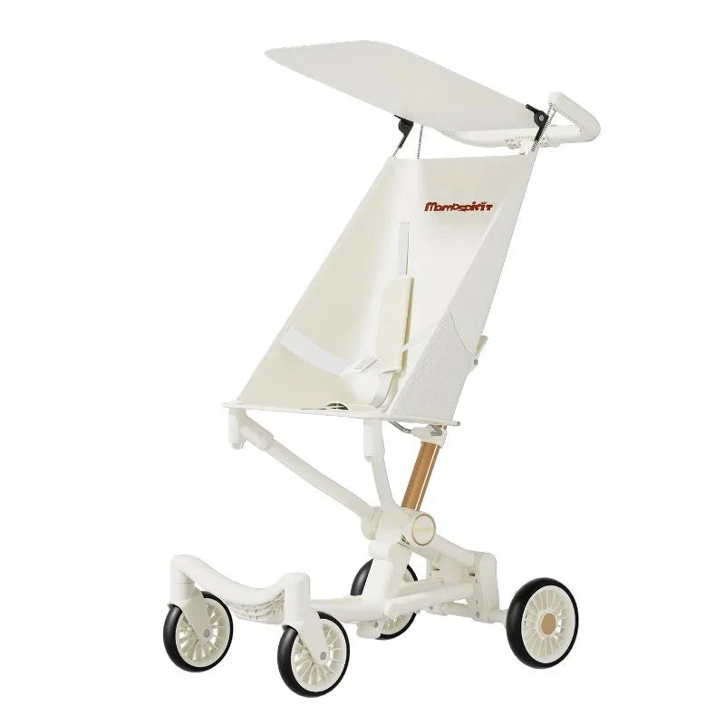 Lightweight and Easy To Carry Pocket Baby Stroller Children's Simple Baby Stroller Foldable Travel Baby Car Four-wheel Stroller GlowCart