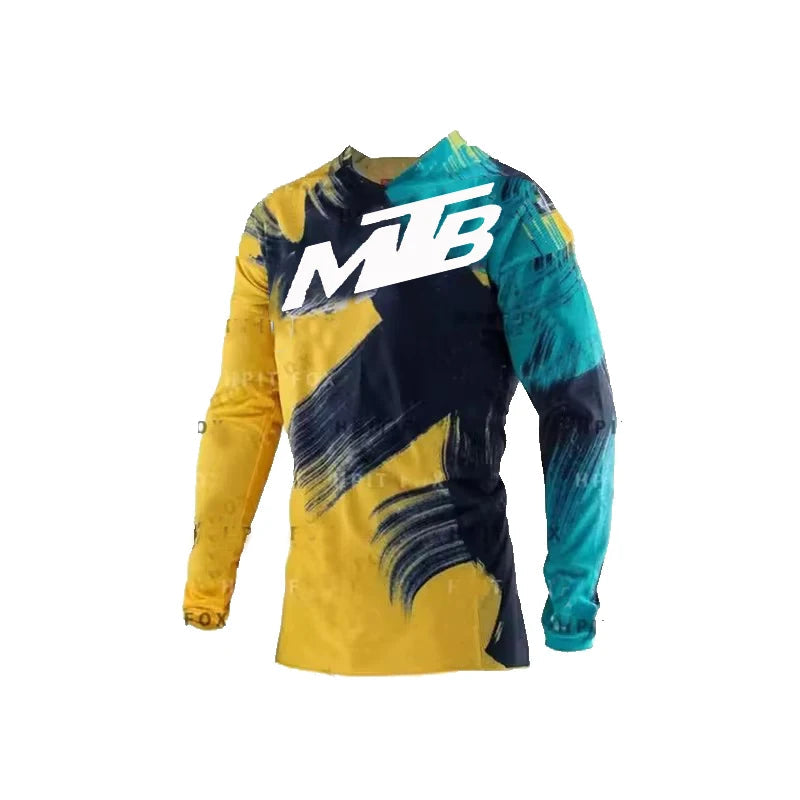 2025 Motocross Mountain Enduro Bike Clothing Bicycle Moto Downhill T-shirt  Women Men Cycling Jersey MTB Shirts BMX GlowCart