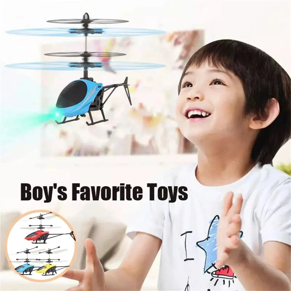 Rechargeable Mini RC Drone Remote Safe Fall-resistant RC GlowCart