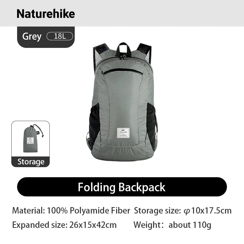 Naturehike 22L/18L Outdoor Backpack Lightweight Portable GlowCart