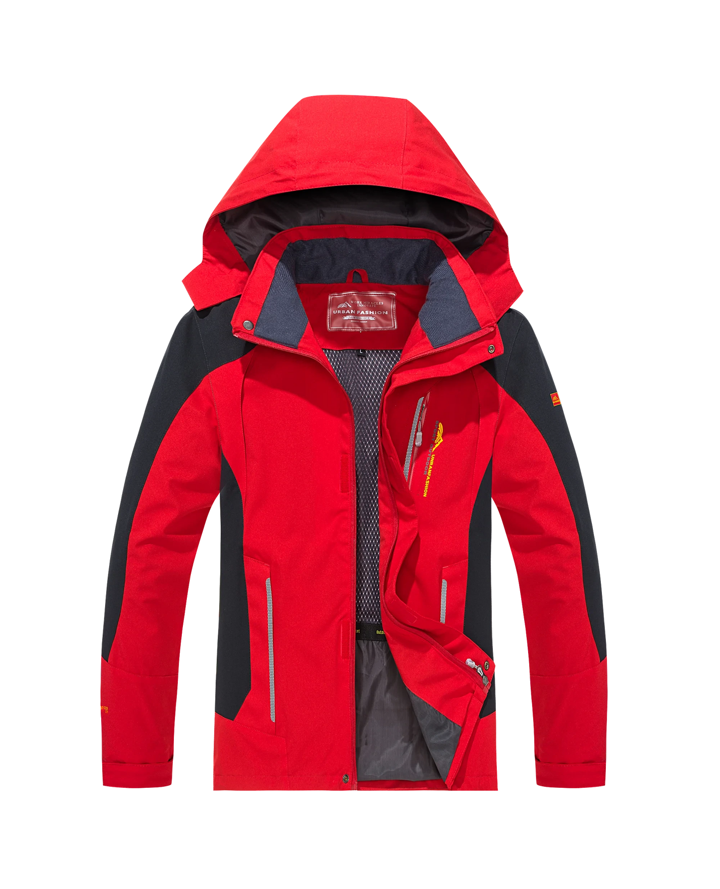 Men's Waterproof Hiking Jacket Large Size Windproof GlowCart