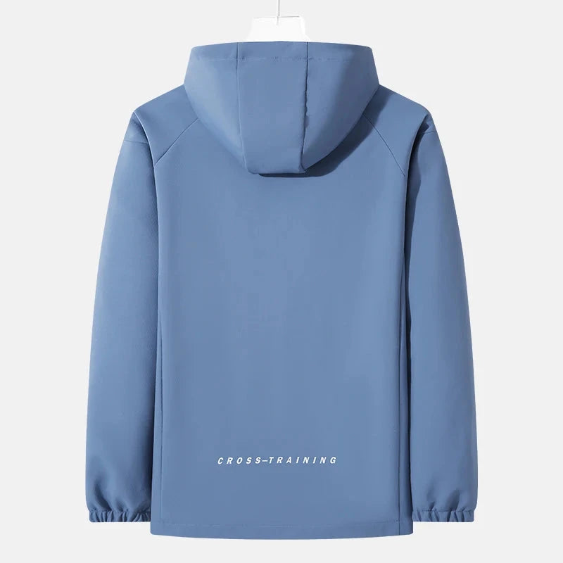 Reflective Hiking Jacket Waterproof Outdoor Men Windbreaker GlowCart