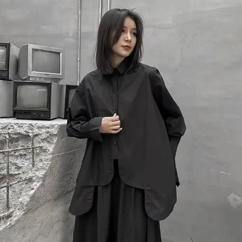 Ladies Long Sleeve Shirt Spring And Autumn New Fashion Trend GlowCart